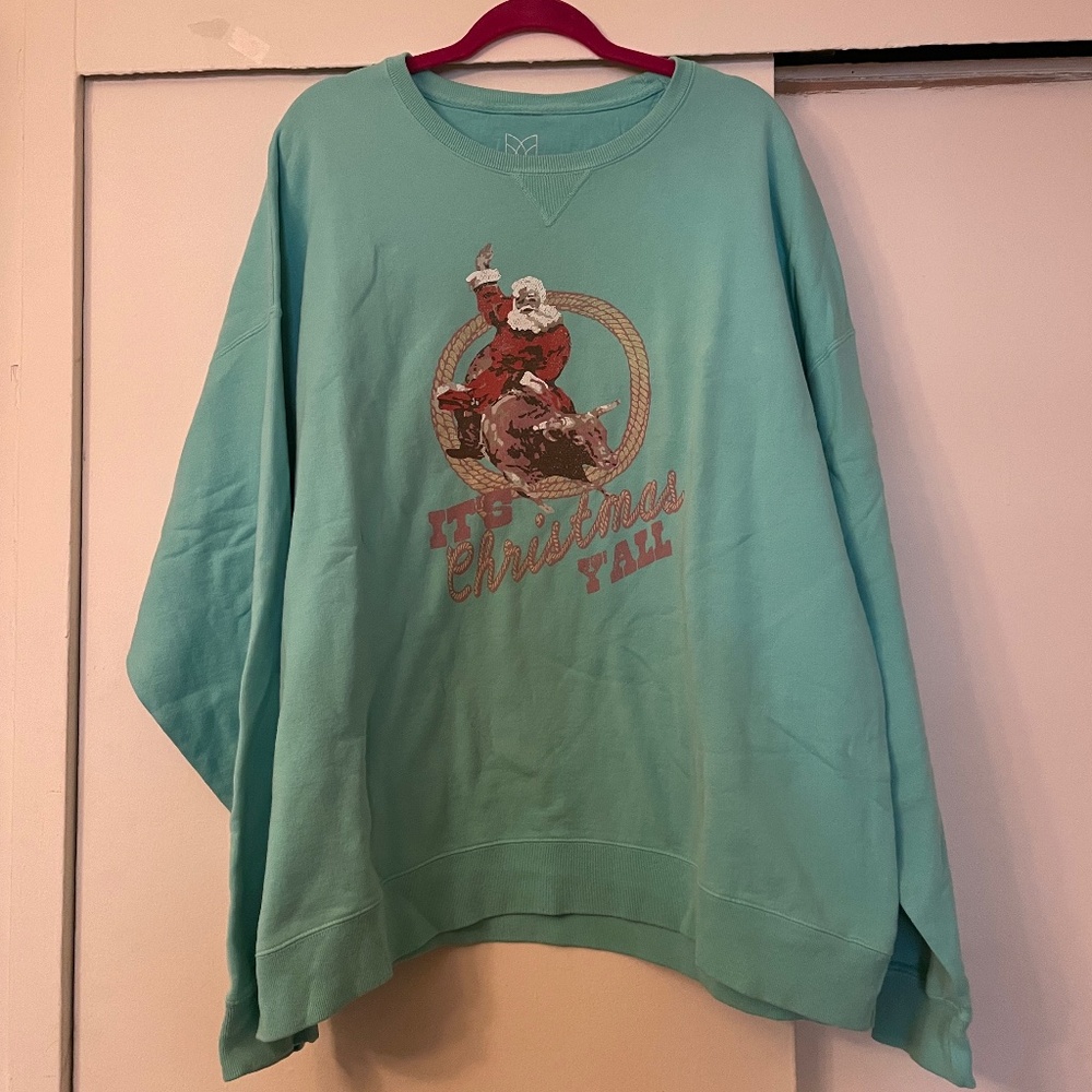 Living Fully Co It’s Christmas Y’all Sweatshirt